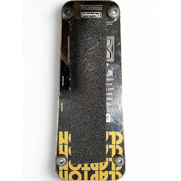 Used Dunlop EC95G Eric Clapton Cry Baby Wah Effect Pedal