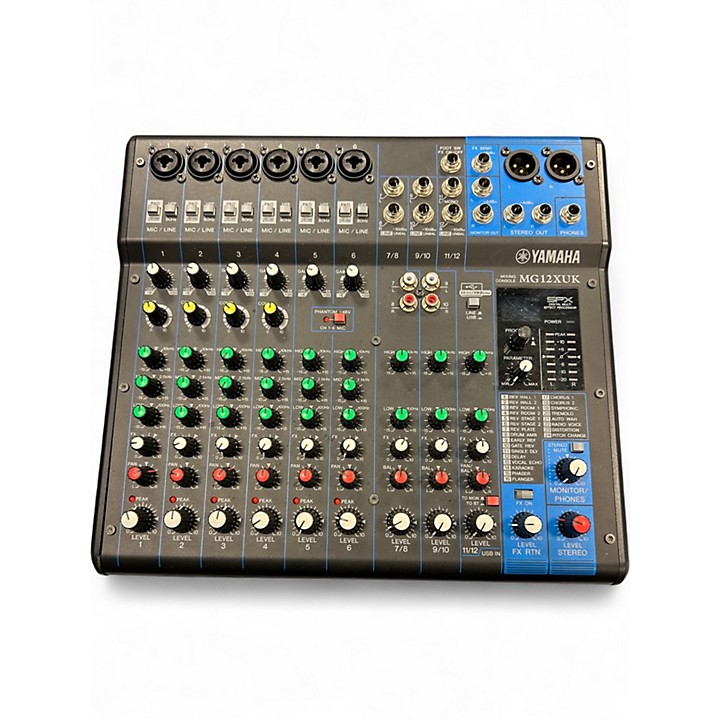 【週末特価‼️新品未使用‼️】YAMAHA / MG12XUK Used Yamaha MG12XUK Unpowered Mixer | Guitar Center