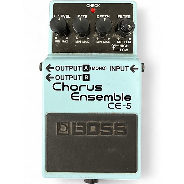 Used BOSS CE5 Chorus Ensemble Effect Pedal