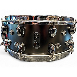Used Mapex 14in Black Panther Wraith  Silver Drum