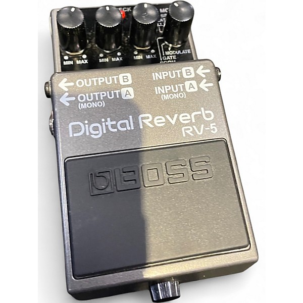 ★特選中古品！BOSS RV-5 Digital Reverb Used BOSS RV5 Digital Reverb Effect Pedal | Guitar Center
