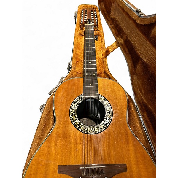 Vintage 1990s Ovation 1115-4 Natural 12 String Acoustic Guitar