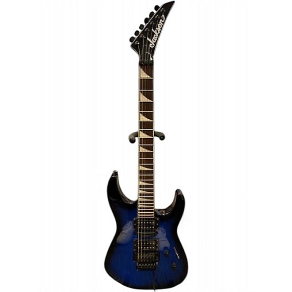 Used Jackson SL5X Soloist Blue Burst Solid Body Electric Guitar