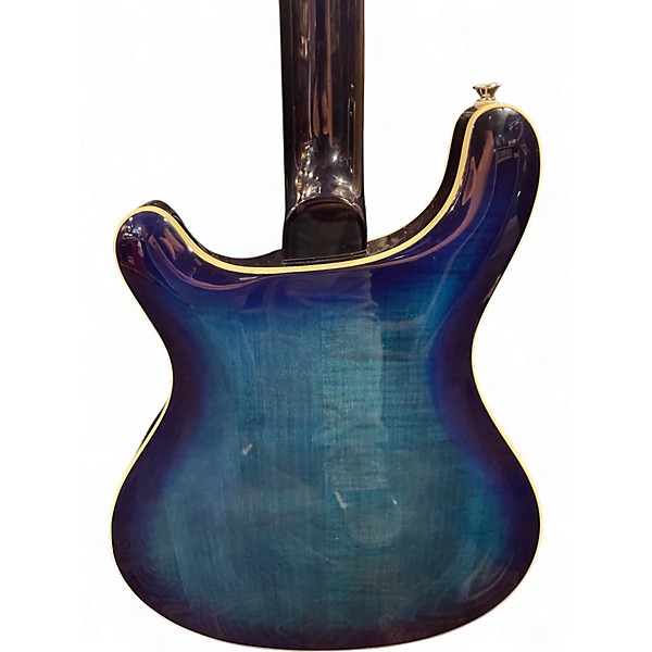 Used PRS SE Custom 22 Semi-Hollowbody Blue Burst Hollow Body Electric Guitar