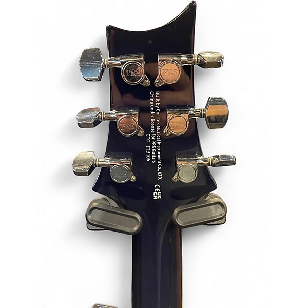 Used PRS SE Custom 22 Semi-Hollowbody Blue Burst Hollow Body Electric Guitar