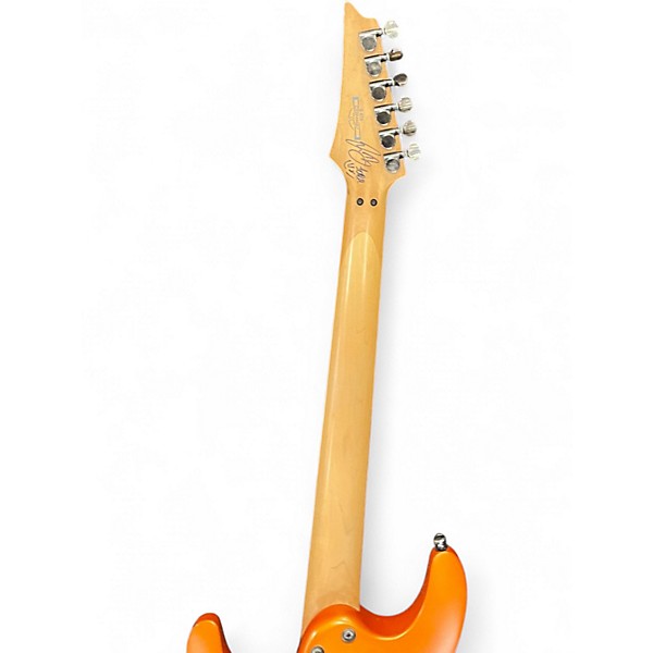 Used Ibanez S470 Metallic Orange Solid Body Electric Guitar