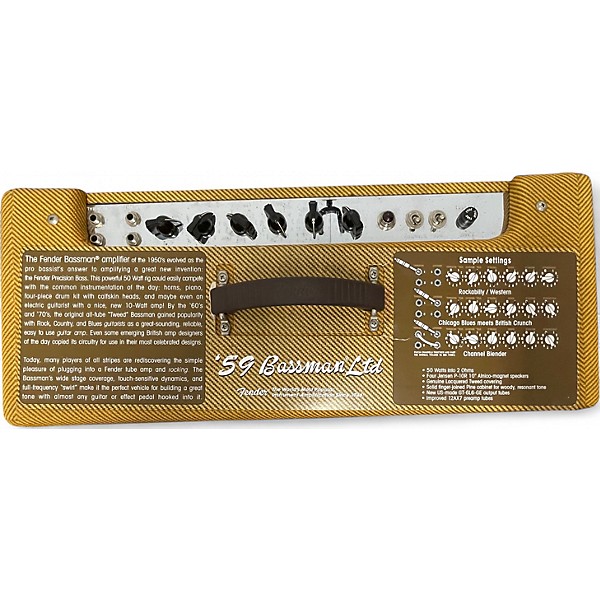 Used Fender '59 bassman vintage reissue Tube Guitar Combo Amp