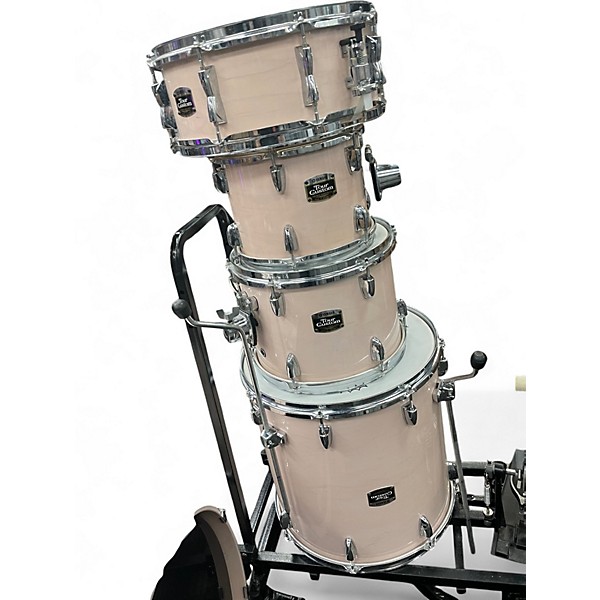 Used Yamaha 5 Piece Tour Custom Shell Pink Drum Kit