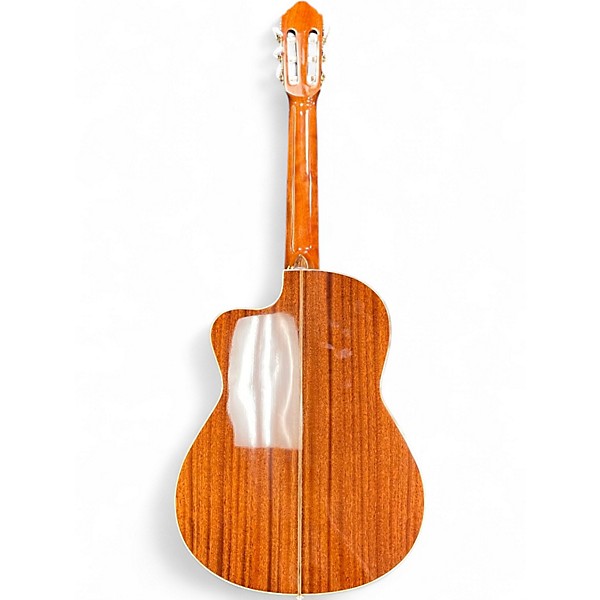 Used 2021 Lucero LC150SCE Natural Classical Acoustic Electric Guitar