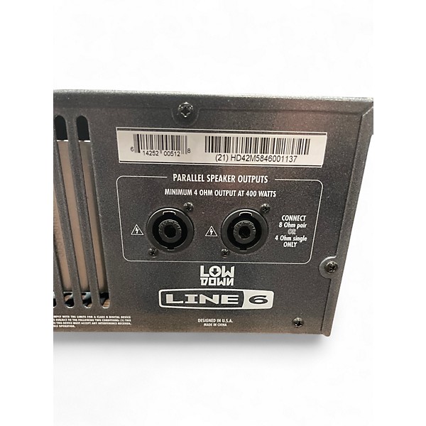 Used Line 6 HD400 Low Down 400W Bass Amp Head