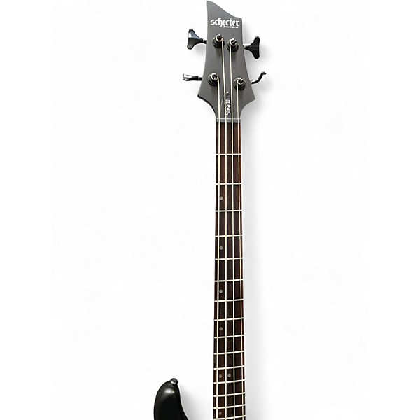 Used Schecter Guitar Research STEALTH STILLETTO BASS BLACK Electric Bass Guitar