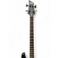 Used Schecter Guitar Research STEALTH STILLETTO BASS BLACK Electric Bass Guitar