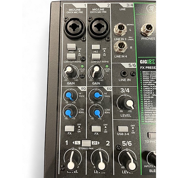 Used Mackie PROFX6 Powered Mixer