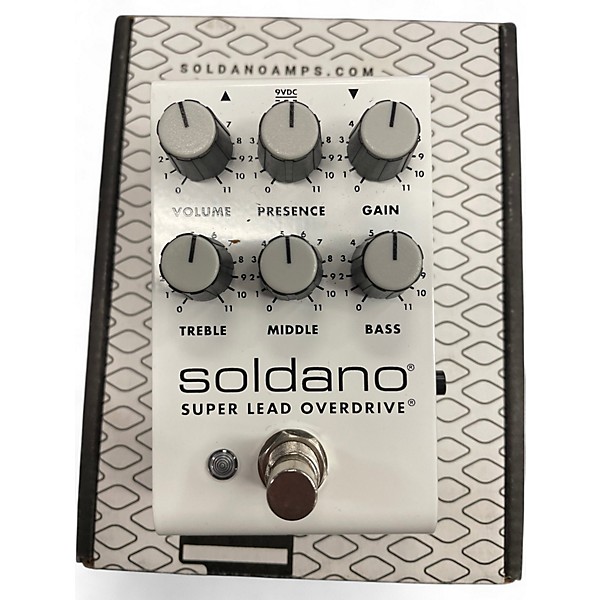 Used Soldano SUPER LEAD OVERDRIVE Effect Pedal