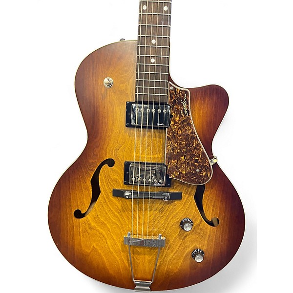 Used Godin 5th Avenue Kingpin II cognac burst Hollow Body Electric Guitar