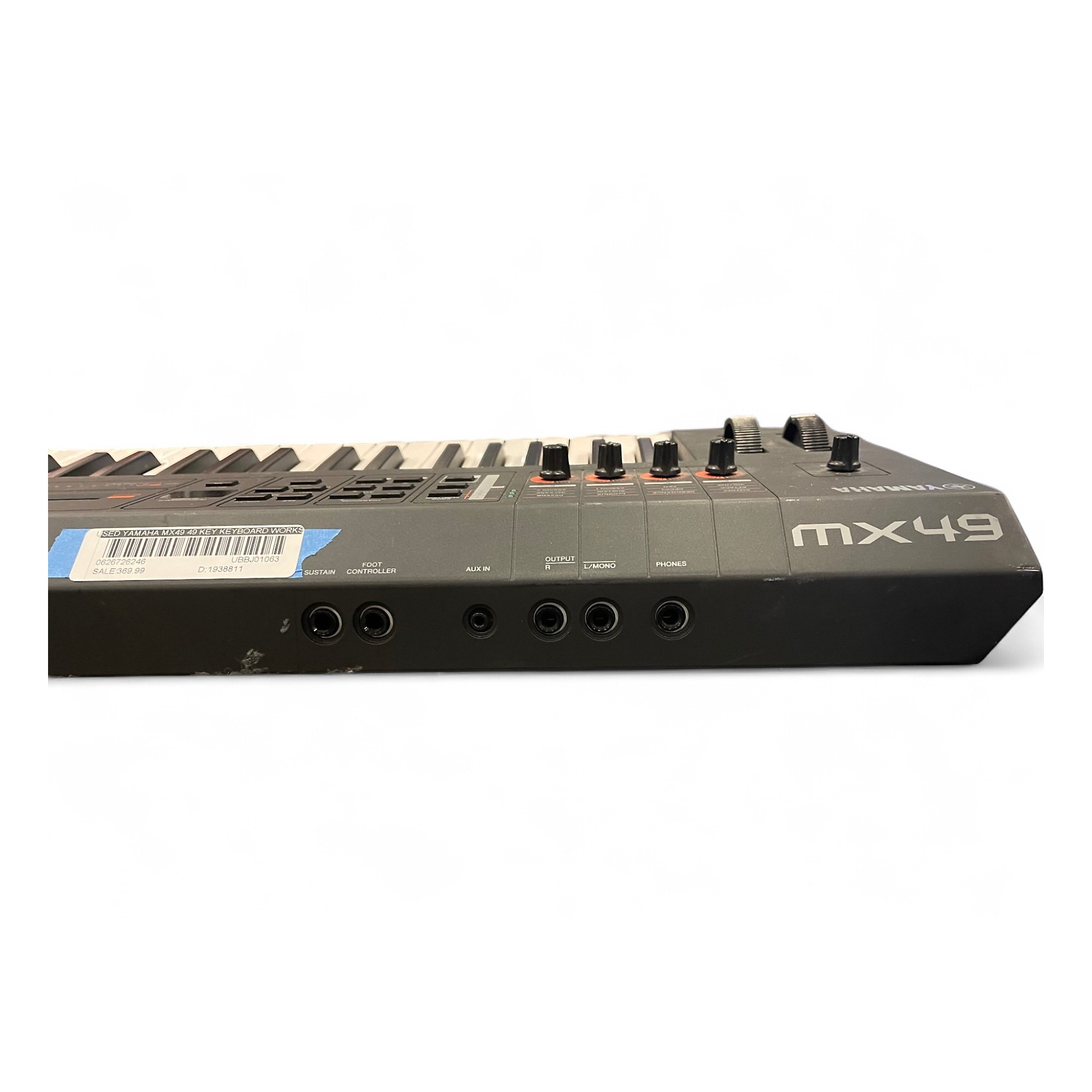 YAMAHA MX49 シンセサイザー ワークステーション キーボード 訳あり Used Yamaha MX49 49 Key Keyboard Workstation | Guitar Center