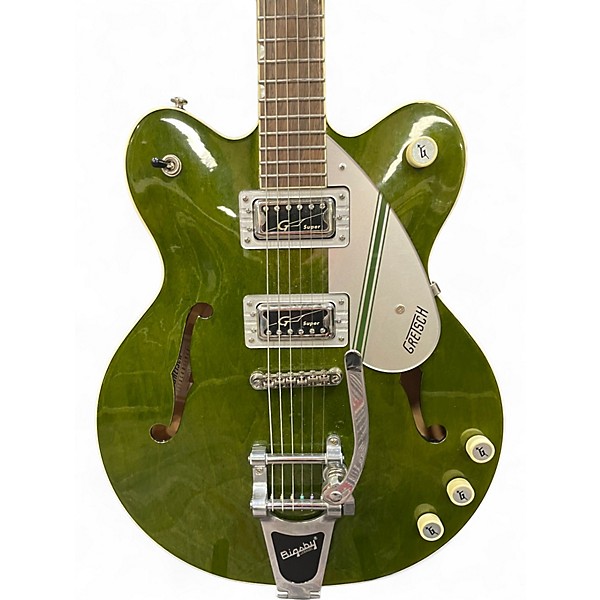 Used Gretsch Guitars G2604T GREEN Hollow Body Electric Guitar