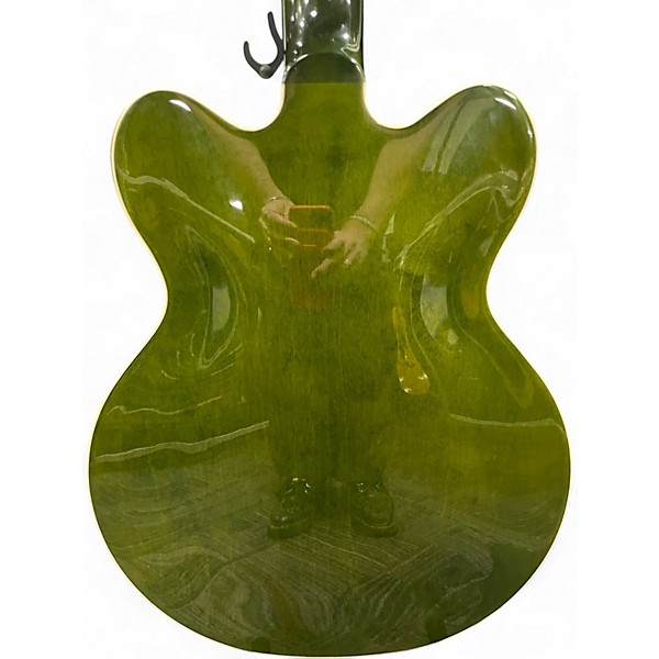 Used Gretsch Guitars G2604T GREEN Hollow Body Electric Guitar