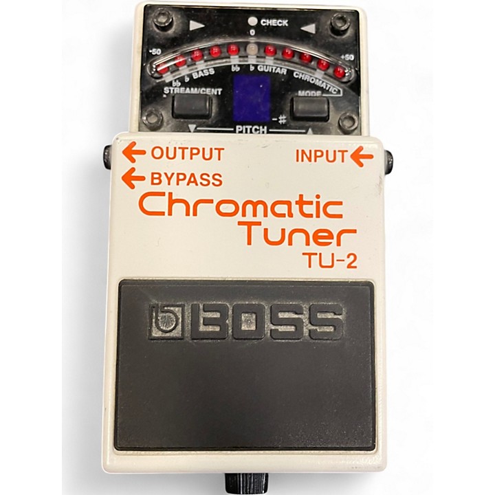 ギター BOSS Chromatic Tuner TU-2 Boss TU-2 Chromatic Tuner and Power Supply Pedal | zZounds