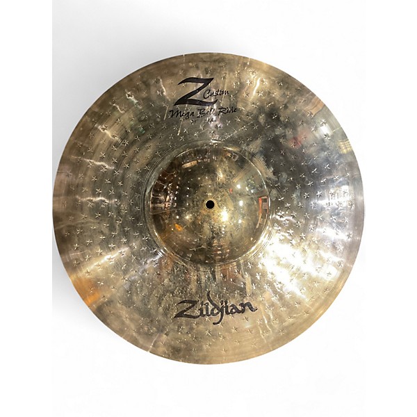 Used Zildjian 21in Z Custom Mega Bell Ride Cymbal 41