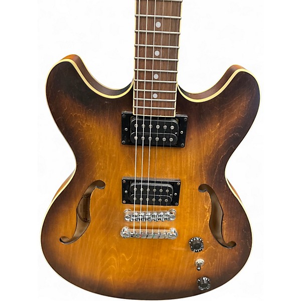 Used Ibanez ARTCORE AS53 Flat Tobacco Hollow Body Electric Guitar