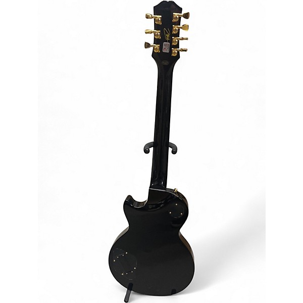 Used Epiphone Matt Heafy Les Paul Custom 7 Black Solid Body Electric Guitar