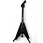 Used ESP LTD JAMES HETFIELD VULTURE Satin Black Solid Body Electric Guitar thumbnail