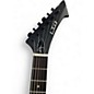 Used ESP LTD JAMES HETFIELD VULTURE Satin Black Solid Body Electric Guitar