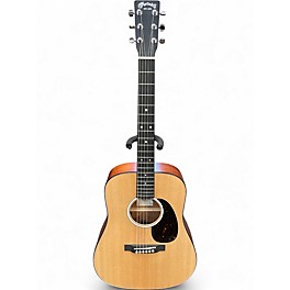 Used Martin D JR-10E Natural Acoustic Electric Guitar