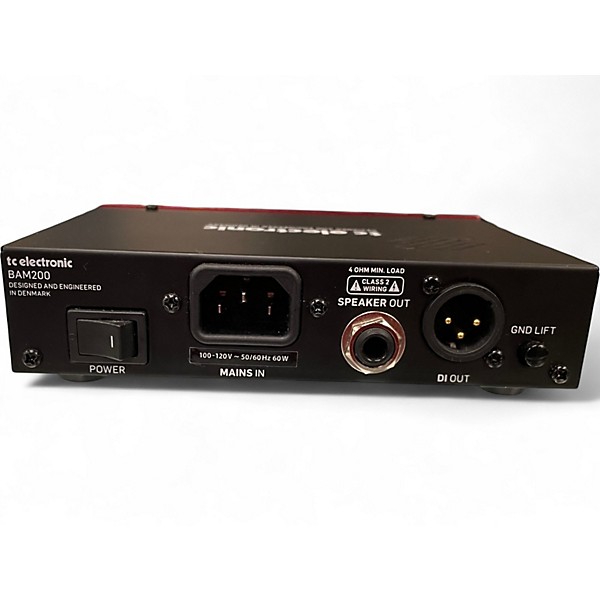 Used TC Electronic BAM200 Bass Amp Head | Guitar Center