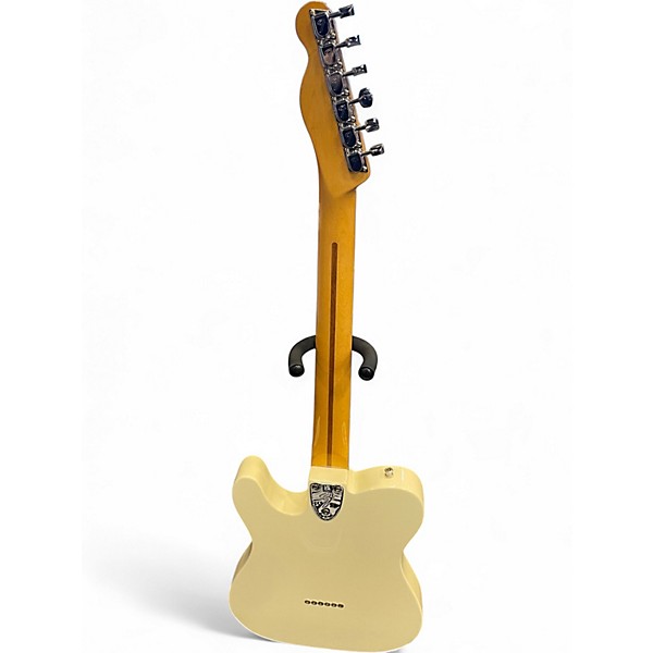 Used Fender AVII Telecaster Custom Olympic White Solid Body Electric Guitar