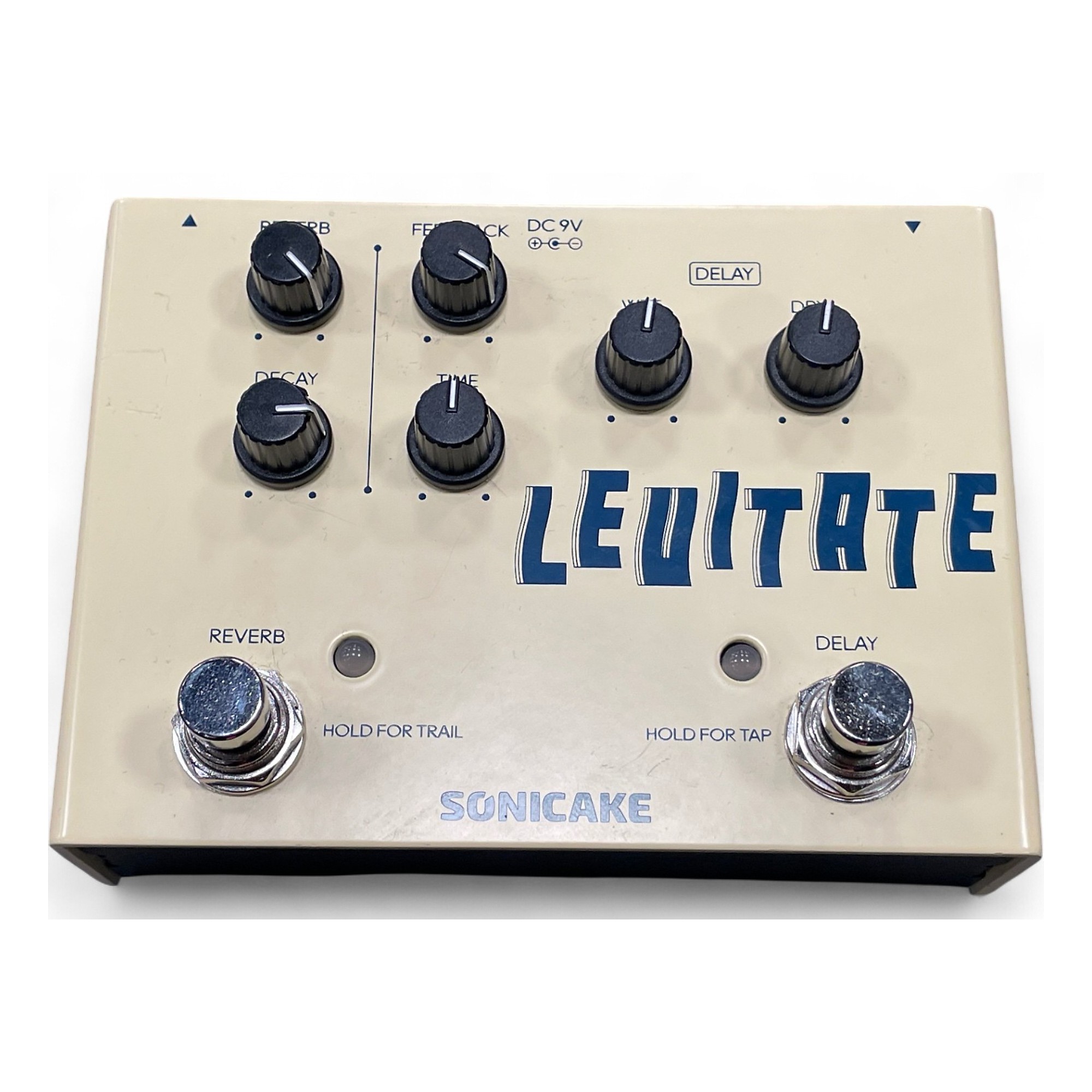 高性能で素敵な空間系SONICAKE LEVITATE ギターエフェクター SONICAKE Levitate Digital Delay and Reverb Guitar Effect