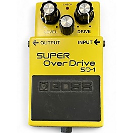 Used BOSS SD1 Super Overdrive Effect Pedal