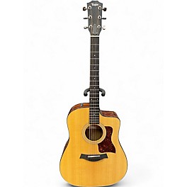 Used Taylor 210CE PLUS Natural Acoustic Electric Guitar