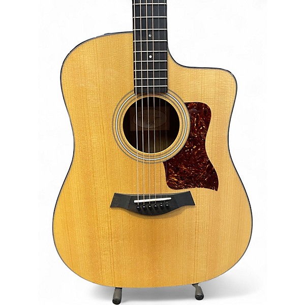 Used Taylor 210CE PLUS Natural Acoustic Electric Guitar
