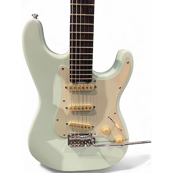 Used Schecter Guitar Research Nick Johnson Traditional  Daphne Blue Solid Body Electric Guitar