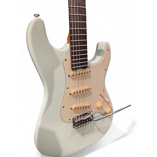 Used Schecter Guitar Research Nick Johnson Traditional  Daphne Blue Solid Body Electric Guitar