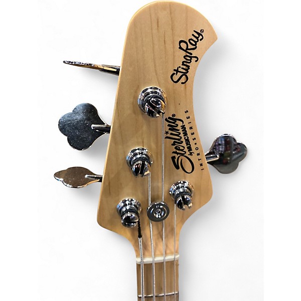 Used Sterling by Music Man Ray4 Black Electric Bass Guitar