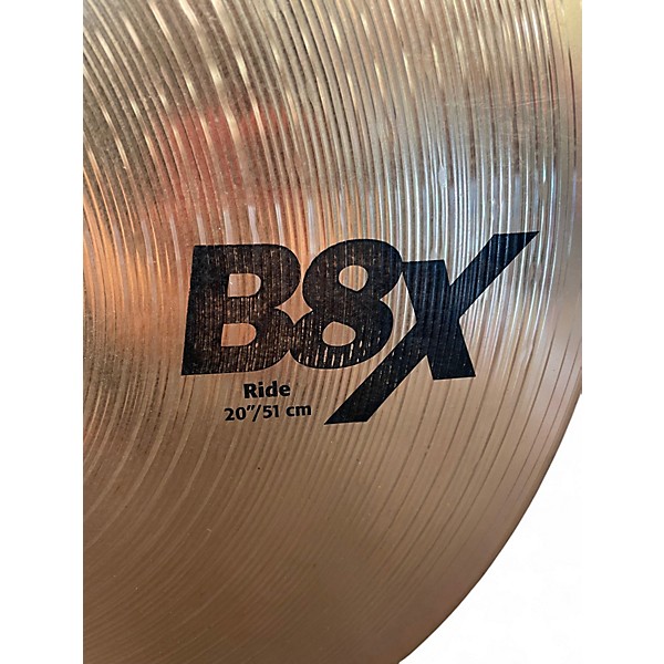 Used SABIAN 20in B8X RIDE Cymbal