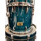 Used Pearl 6 Piece Prestige Session Select Teal Blue Drum Kit