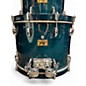 Used Pearl 6 Piece Prestige Session Select Teal Blue Drum Kit