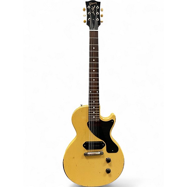 Used 2023 Gibson Custom Shop Murphy Lab '57 Les Paul Junior Reissue Heavy Age TV Yellow Solid Body Electric Guitar