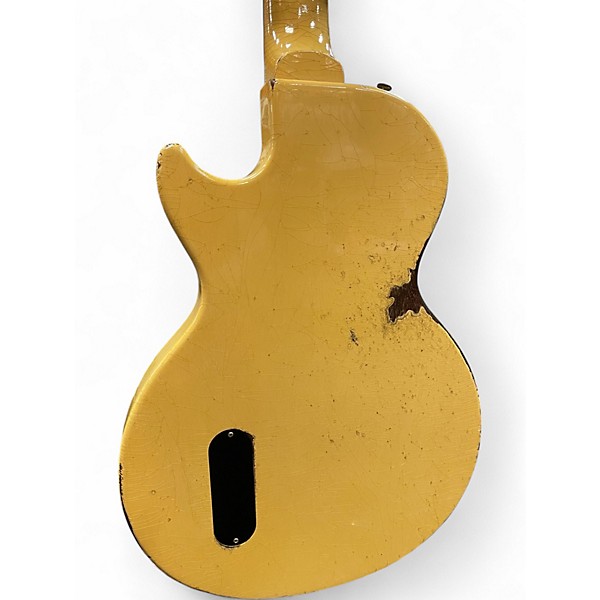 Used 2023 Gibson Custom Shop Murphy Lab '57 Les Paul Junior Reissue Heavy Age TV Yellow Solid Body Electric Guitar