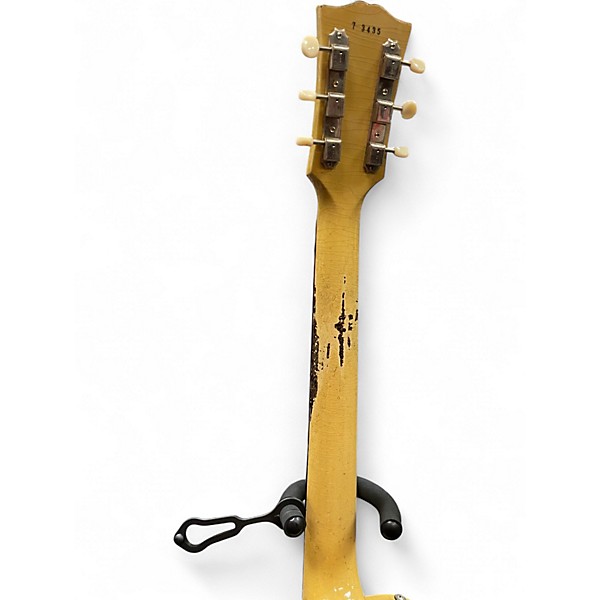 Used 2023 Gibson Custom Shop Murphy Lab '57 Les Paul Junior Reissue Heavy Age TV Yellow Solid Body Electric Guitar