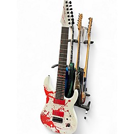 Used Legator NINJA N7 SLAUGHTER BARITONE White Baritone Guitars