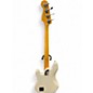 Used Fender American Ultra Precision Bass Olympic Pearl Electric Bass Guitar