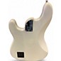 Used Fender American Ultra Precision Bass Olympic Pearl Electric Bass Guitar
