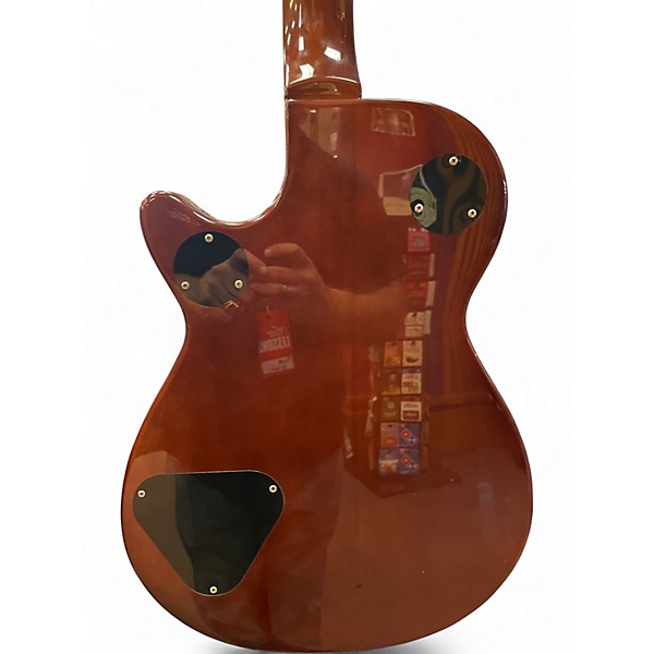 Used Gretsch Guitars G5120 Electromatic Silver Sparkle Hollow Body Electric Guitar