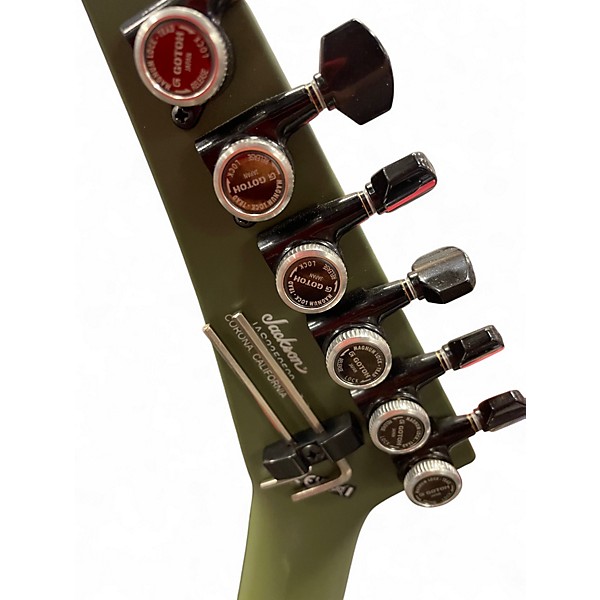 Used Jackson SL2MG ARMY DRAB Solid Body Electric Guitar