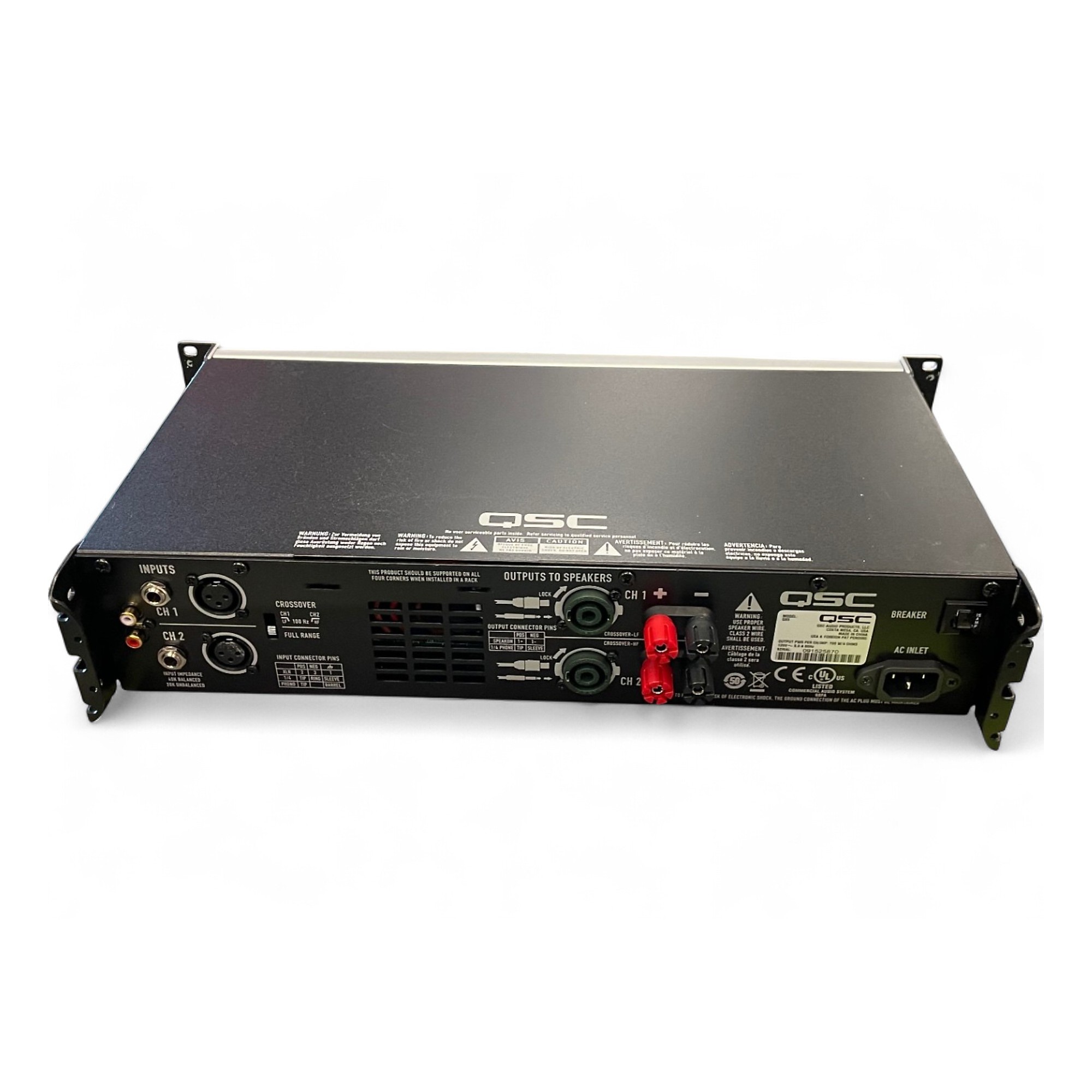 QSC GX5 パワーアンプ【ジャンク】 Used QSC GX5 Power Amp | Guitar Center